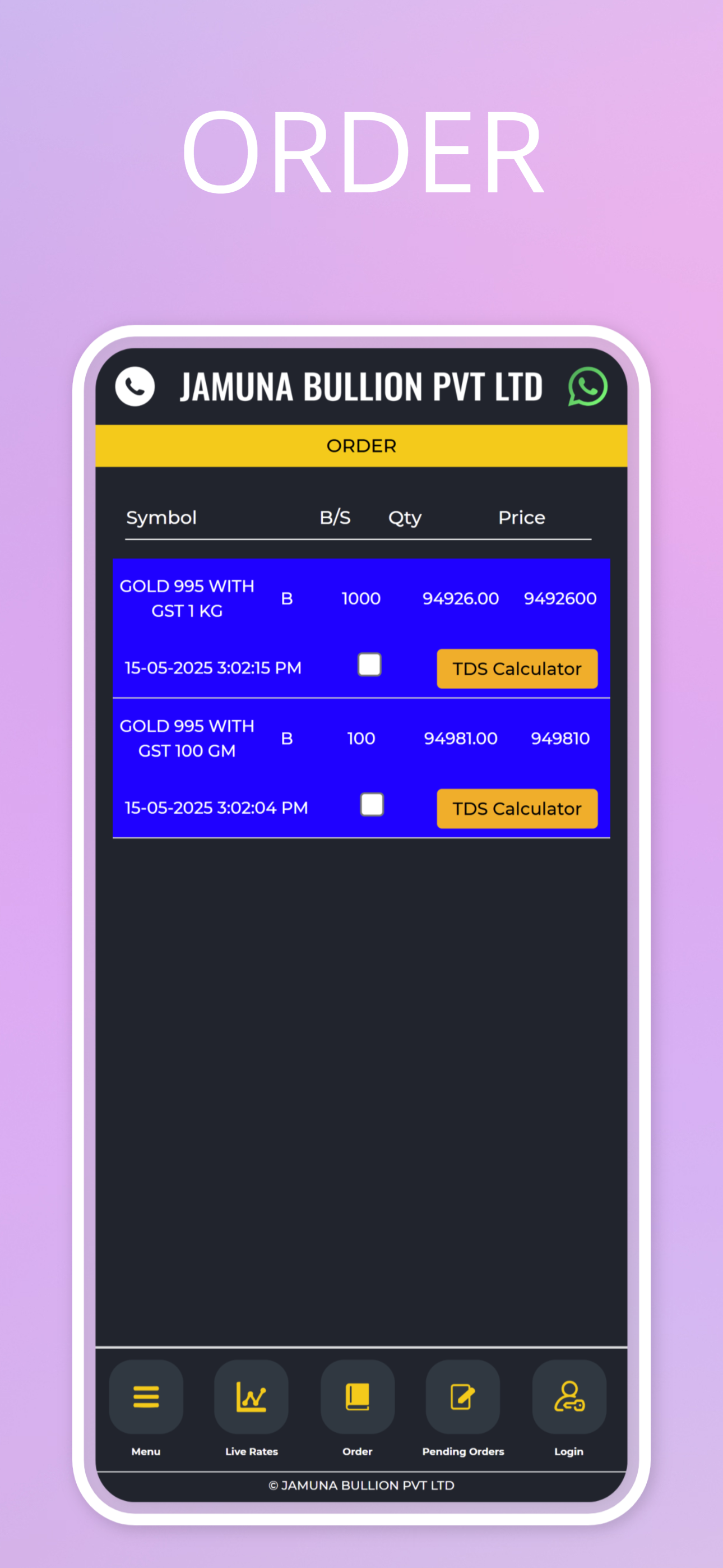 Jamuna Bullion screenshot 7