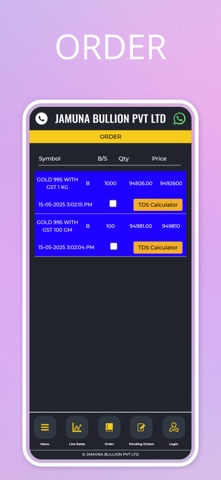 Jamuna Bullion iPhone screenshot