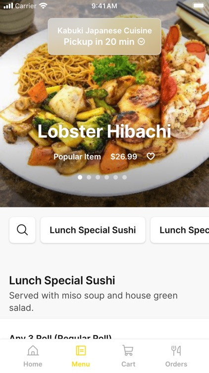 Kabuki Japanese Cuisine