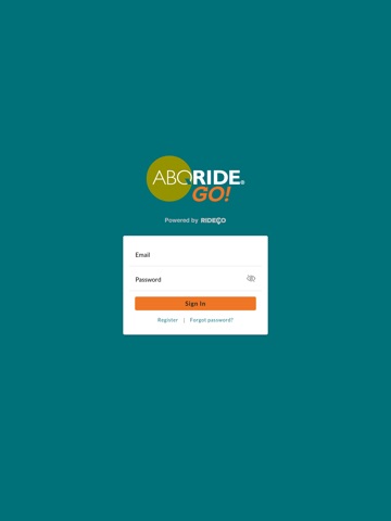ABQ RIDE GO iPad screenshot