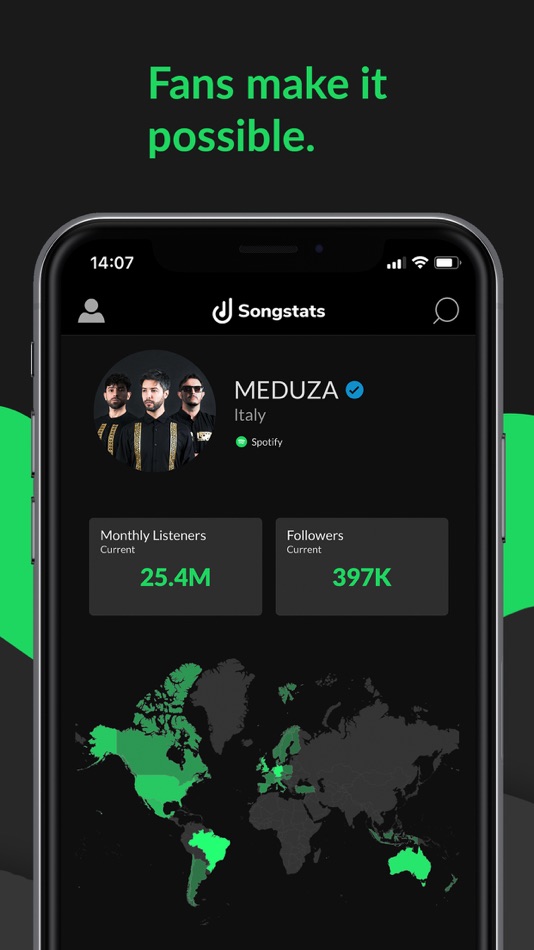 Songstats: Music Analytics - 6.0.1 - (iOS)