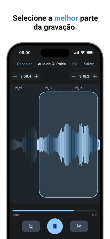 Gravador de Voz - Gravar Áudio screenshot 5 of 6