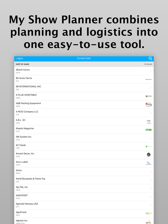 Global Produce & Floral Show iPad screenshot 4 - Business app