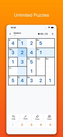 MathCage: Number Logic Screenshot 2 of 5