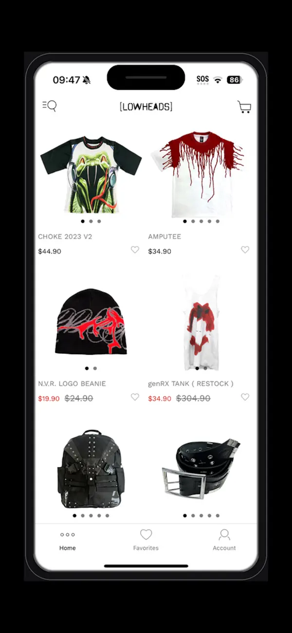 Screenshot #3 pour (Lowheads) — Shop Underground