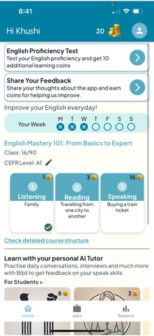 Bibli - Your AI English Tutor screenshot