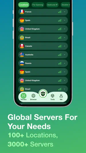 iFlip: Free & Fast VPN Proxy screenshot 3