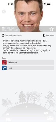 Hjallerup Bibelcamping iPhone screenshot