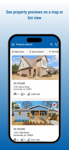 Capstone Home Search iPhone screenshot