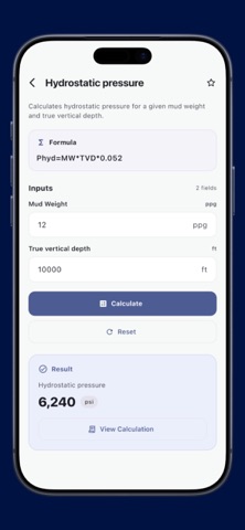 RigCalc: Drilling Calculator Screenshot 2 of 6