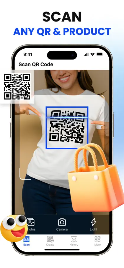 Capture d'écran 3 sur 6 de QR Scanner & AI Card