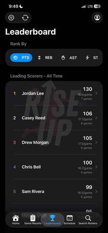 Rise Up & Play iPhone screenshot