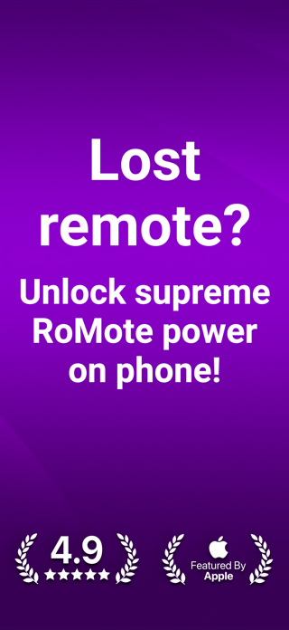Free Roku Remote . Screenshot 1 of 5