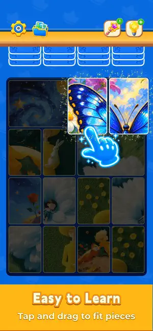 JigJoy: Jigsaw Drop & Merge screenshot 2