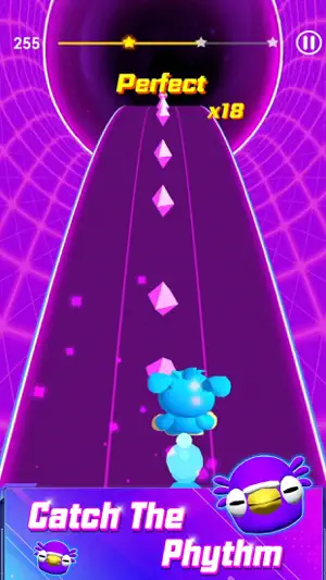 Cyber Rolling Ball Music Game screenshot 2