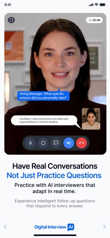 Digital Interview AI iPhone screenshot