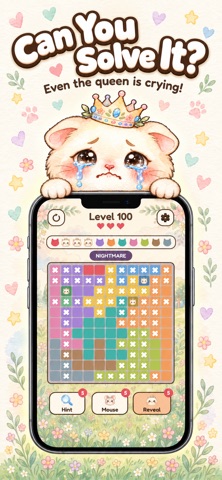Cat Queen Sudoku Puzzle screenshot 1