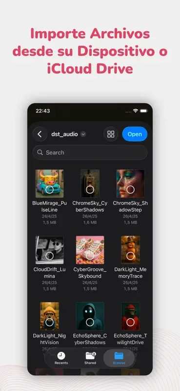 Evermusic Pro: reproductor mp3 screenshot 7 of 10