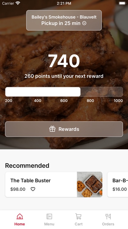 Bailey's Smokehouse To Go