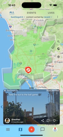 Hereabout App screenshot