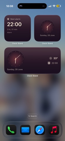 Clock Stand: Desk Clock Screenshot 7 of 8