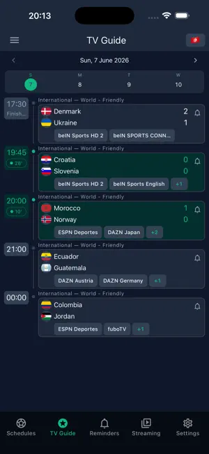 Live Foot On TV - Live Channel screenshot 4