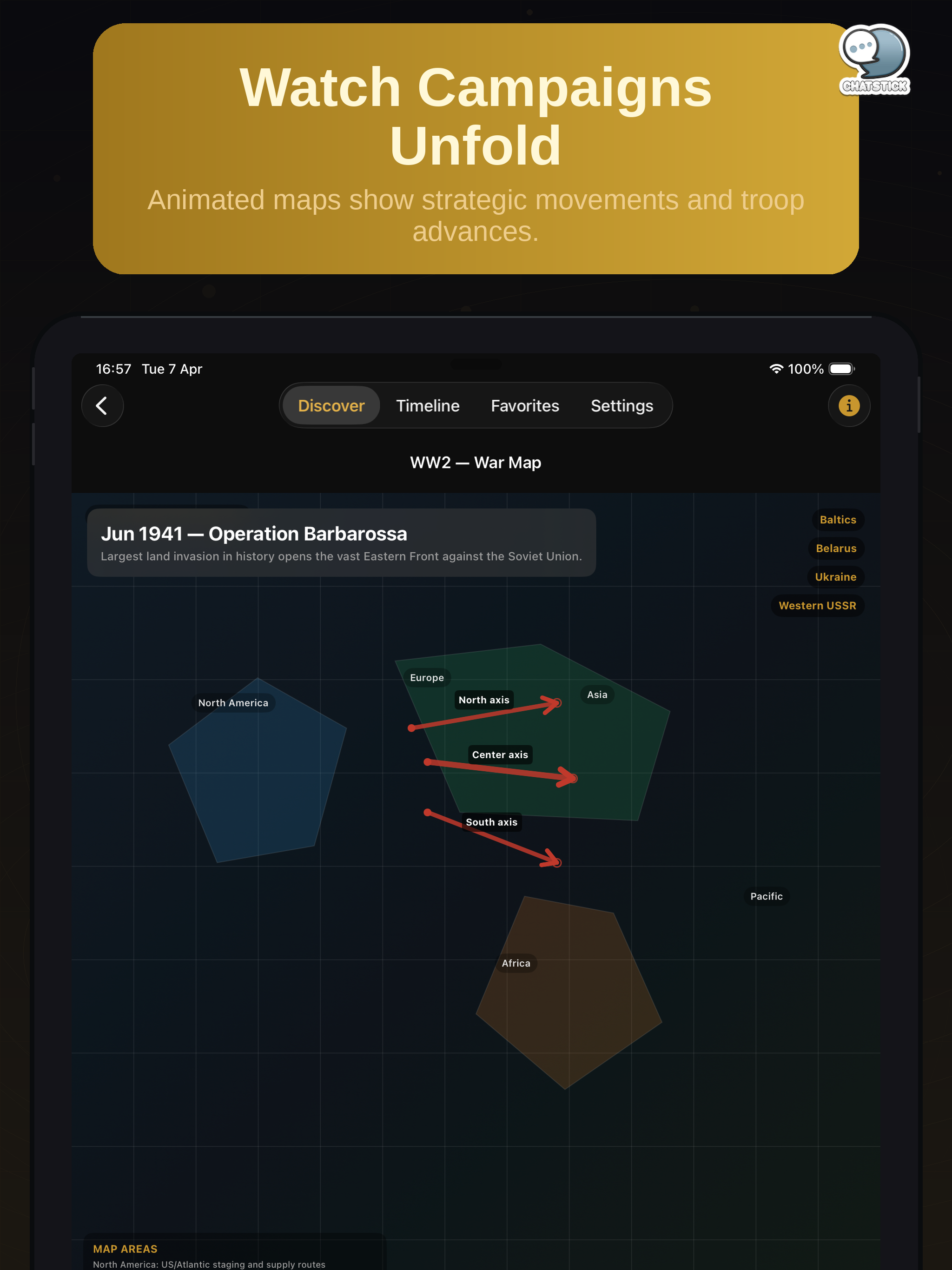 War Timeline Visualizer by CS