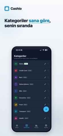 Cashio - Bütçe Takip screenshot
