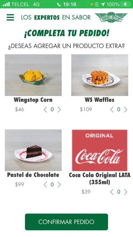 Wingstop México screenshot 4 of 4
