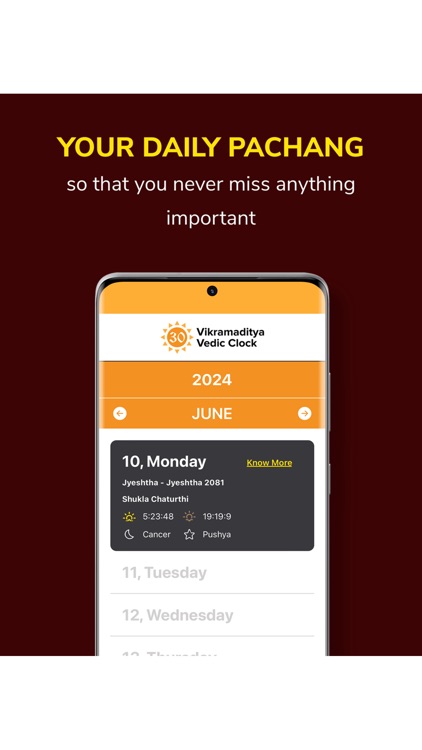 Vikramaditya Vedic Clock