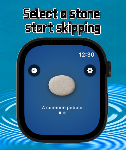 Skipping Stone&Rock skipping