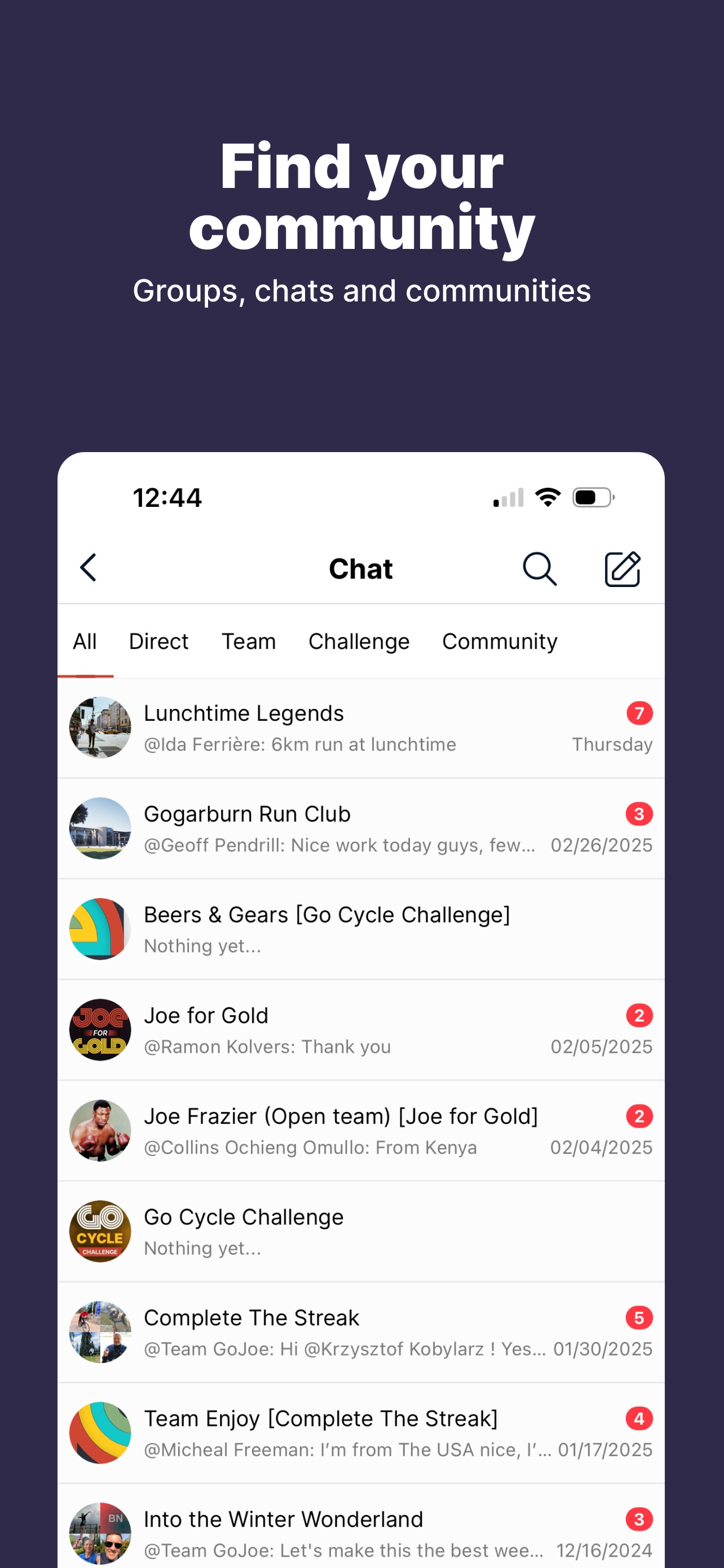 GoJoe: social fitness