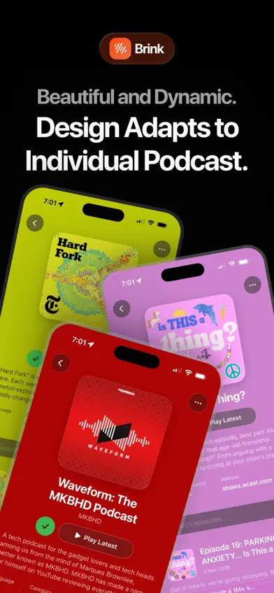 Brink: Podcasts and News screenshot 2