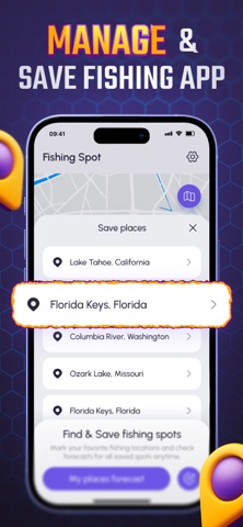 Fishing Spot Finder: Fish Mate iPhone screenshot