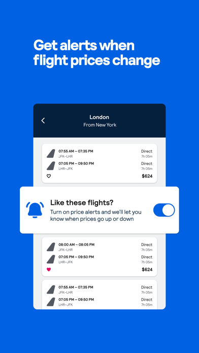 Skyscanner Flights Hotels Cars Screenshot