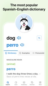 SpanishDictionary.com Learning screenshot