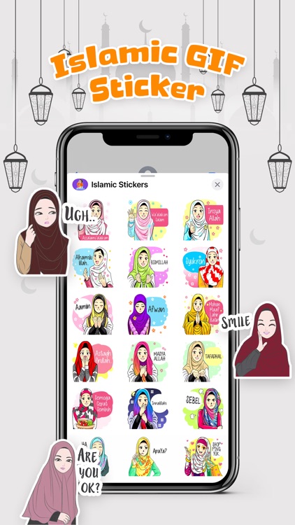 Islamic Stickers HD screenshot-4