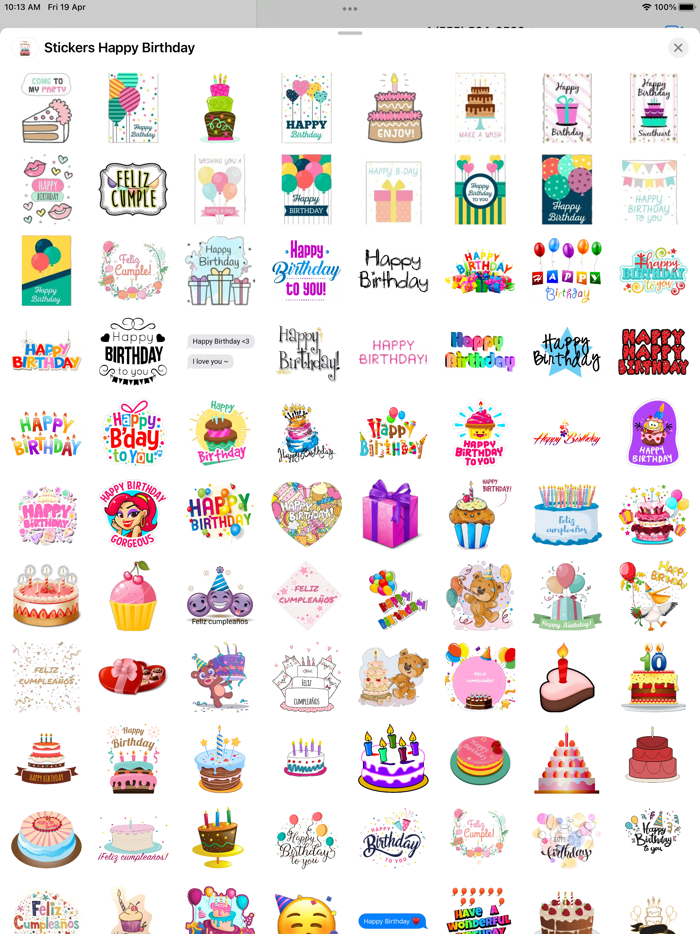 Happy Birthday  - WAStickers
