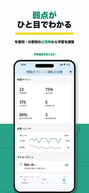 移動式クレーン運転士 過去問対策 2026 screenshot 4