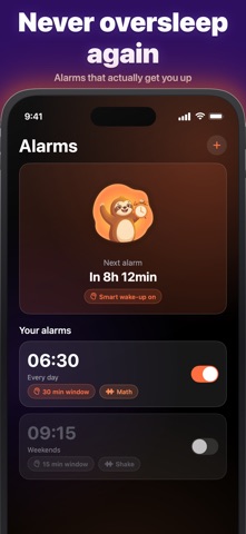 Sunrise Alarm Clock: 智能闹钟 screenshot