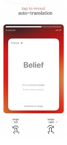 Vocab. Language Cards screenshot