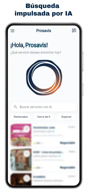 Prosavis screenshot 1