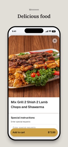 Olympia Steakhouse iPhone screenshot