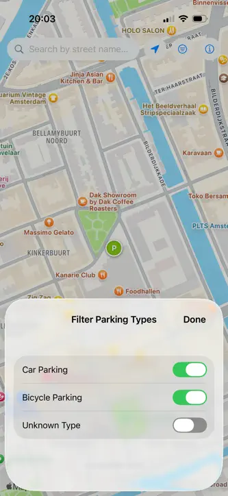 ParkingAmsterdam screenshot 3