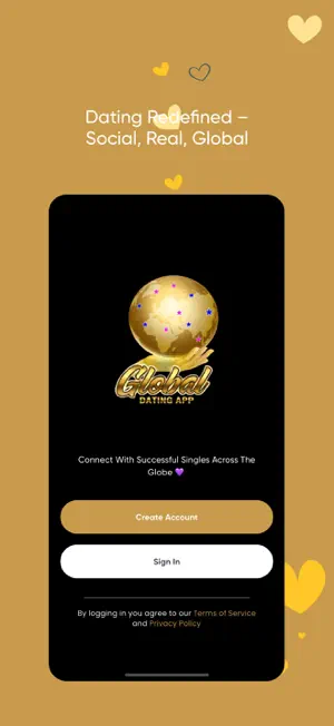 Global Dating App screenshot 1