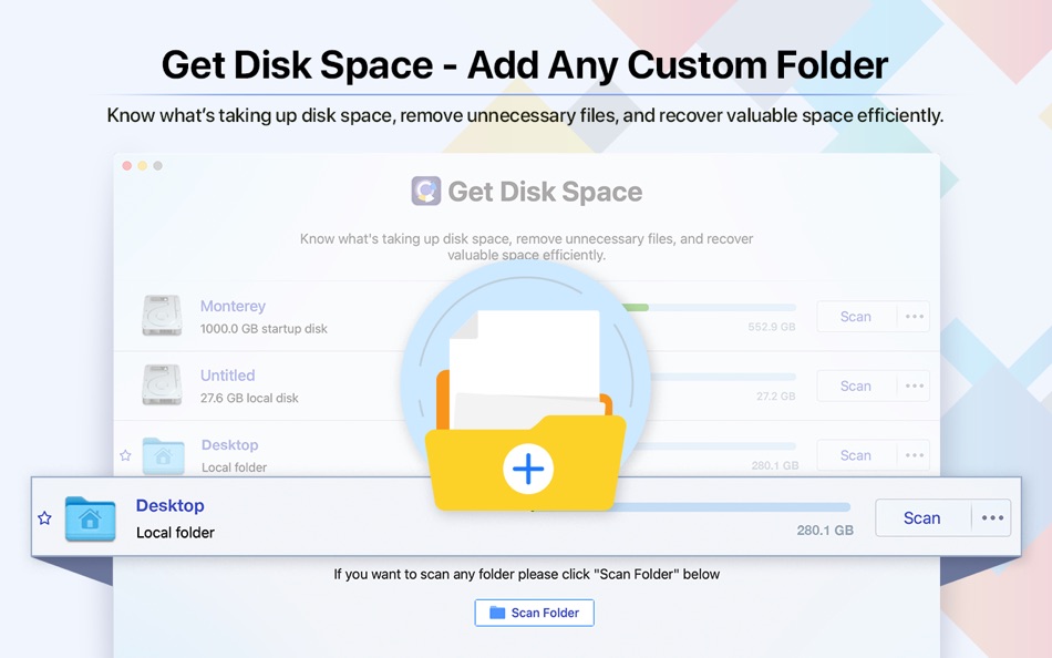 #3. Get Disk Space (macOS) Podle: Shrishail Rana