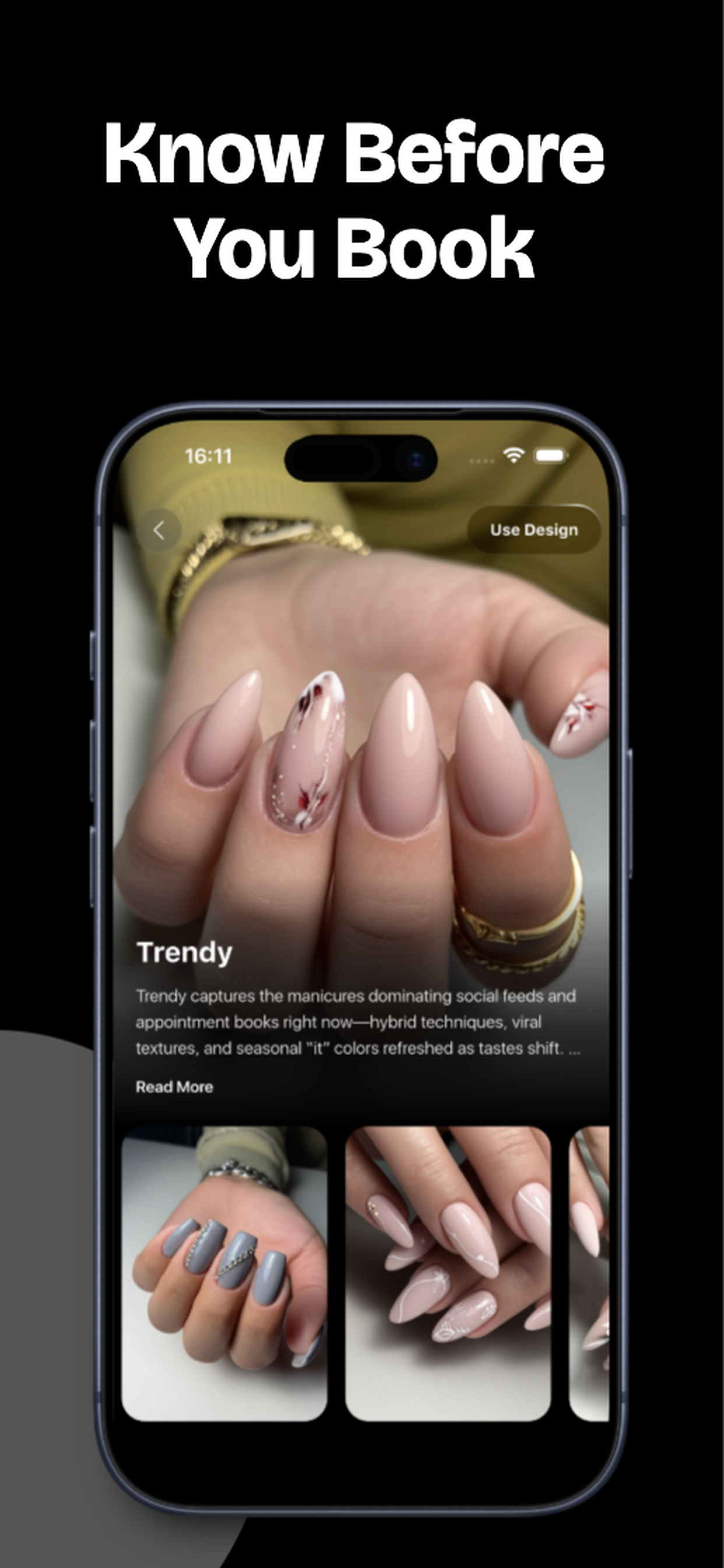 NailArtX - AI Salon Preview