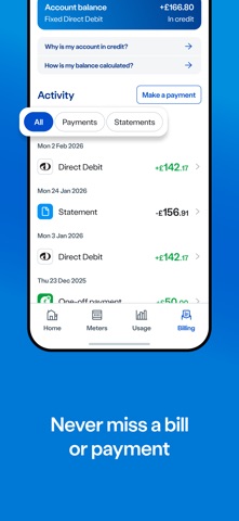 British Gas iPhone screenshot 3