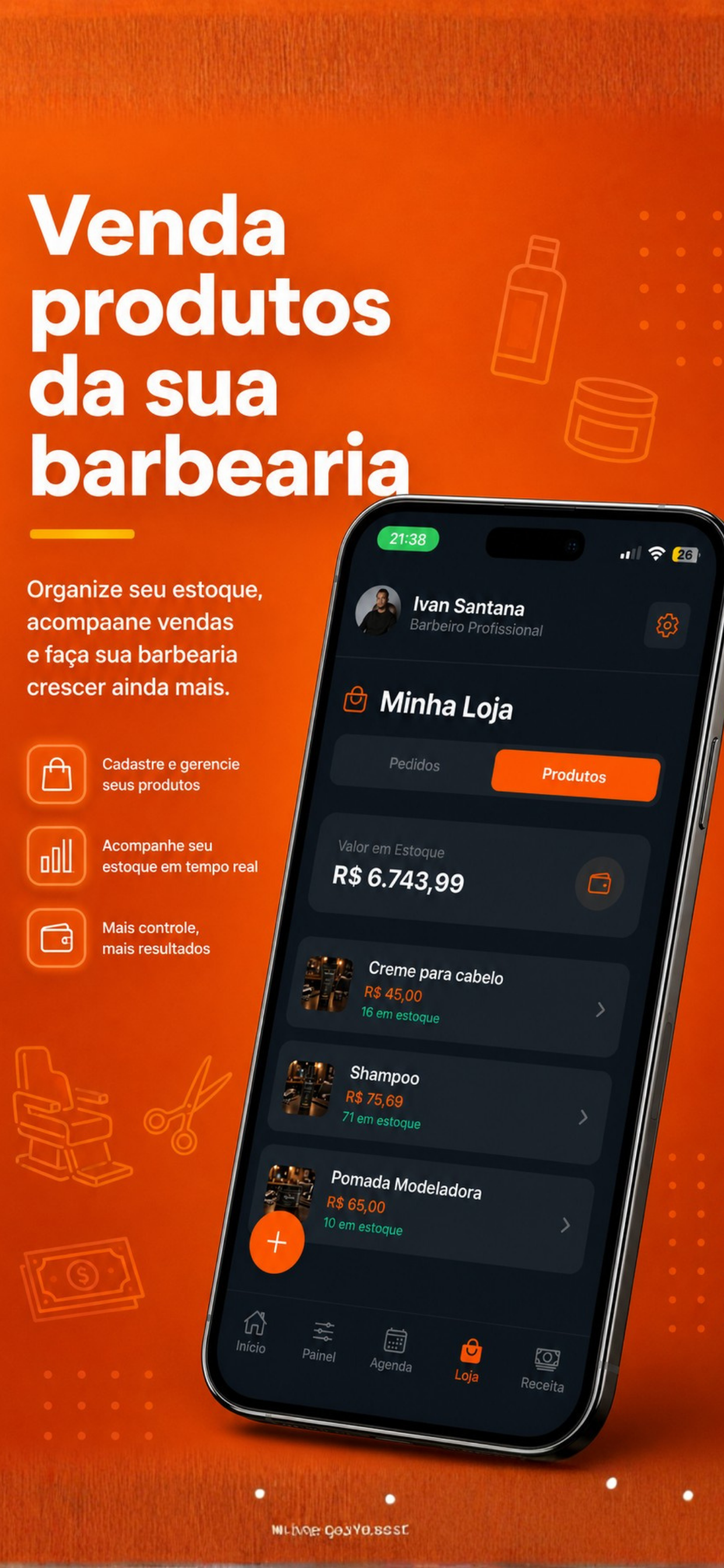 Agenioo - Gestão de barbearias