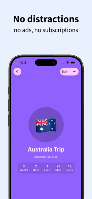 Another Countdown App screenshot 2